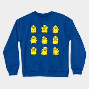 Yellow baby chick Crewneck Sweatshirt